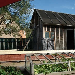 Ремонт и реконструкция дома в деревне Медвежьи Озера