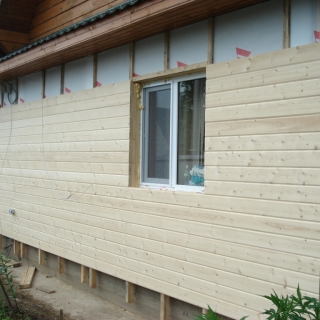 Утепление дома в деревне Борисково