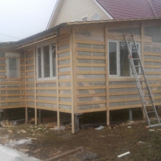 Реконструкция и достройка дома в Каширском районе