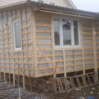 Реконструкция и достройка дома в Каширском районе